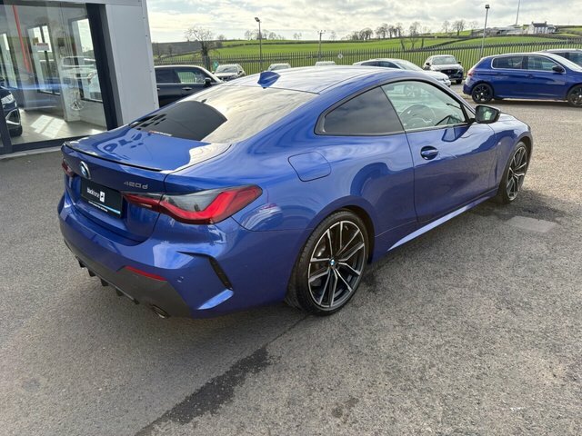 BMW 4 Series Gran Coupe 2.0 420D Mht M Sport Coupe Hybrid Blue #4
