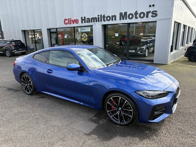 BMW 4 Series Gran Coupe 2.0 420D Mht M Sport Coupe Hybrid Blue #5