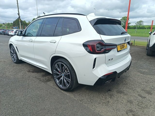 BMW X3 2.0 20D Mht M Sport Suv Hybrid Xdr PG73YDT White #5