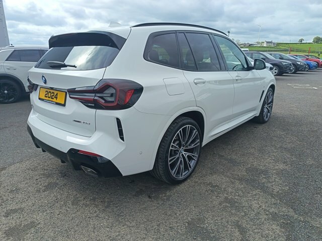 BMW X3 2.0 20D Mht M Sport Suv Hybrid Xdr PG73YDT White #3