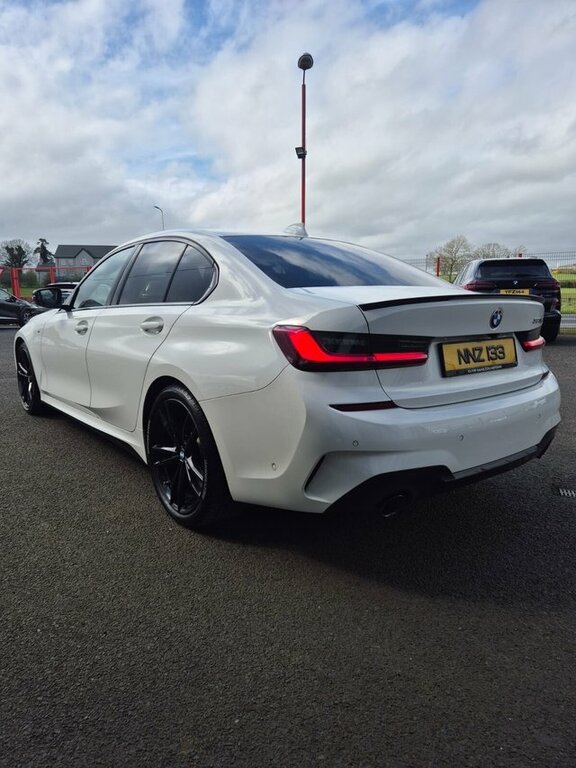 BMW 3 Series 2.0 320D Mht M Sport Saloon Hybrid White
