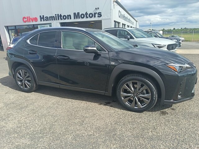 Lexus UX 2.0 250H F Sport Design Suv Hybrid E-cv Black