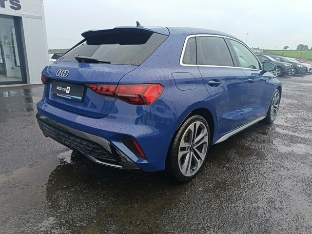 Audi A3 1.5 Tfsi 35 S Line Sportback Eur FY25WUC Blue #5