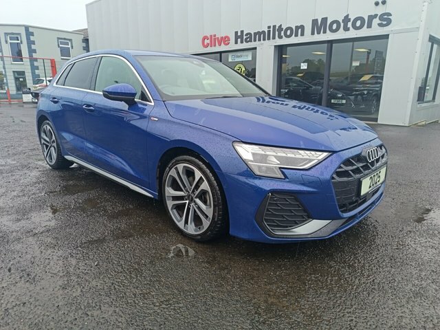 Audi A3 1.5 Tfsi 35 S Line Sportback Eur FY25WUC Blue #6