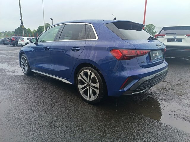 Audi A3 1.5 Tfsi 35 S Line Sportback Eur FY25WUC Blue #3