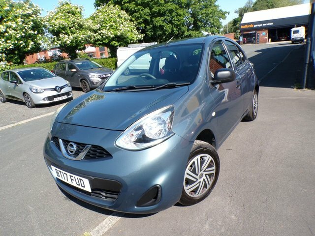 Nissan Micra Visia Hatchback BT17FUD Grey #4