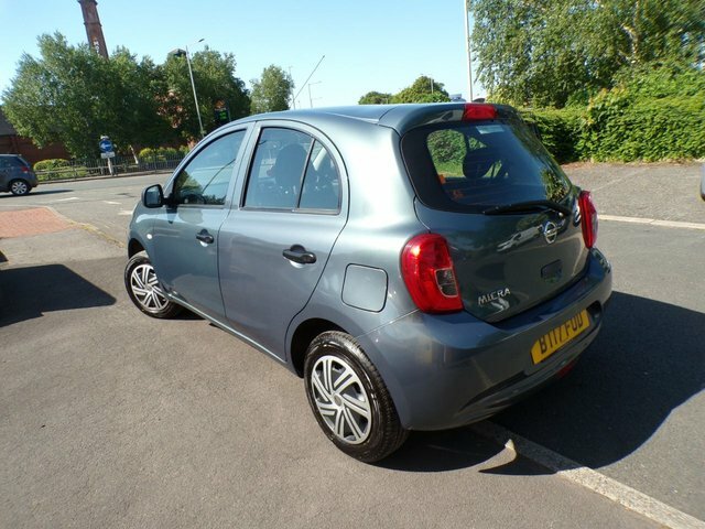 Nissan Micra Visia Hatchback BT17FUD Grey #2