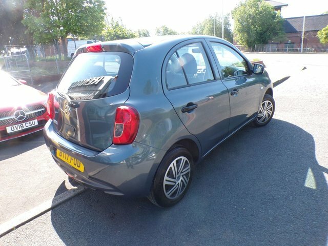 Nissan Micra Visia Hatchback BT17FUD Grey #3