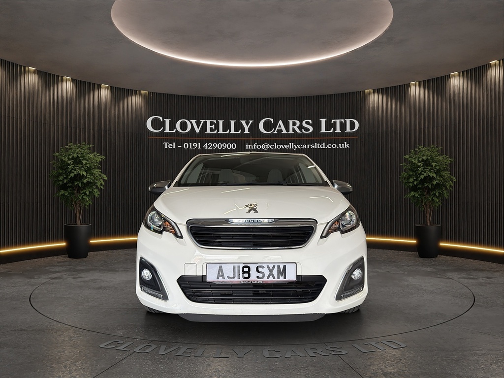 Peugeot 108 1.0 Collection Hatchback Euro 6 AJ18SXM White #3