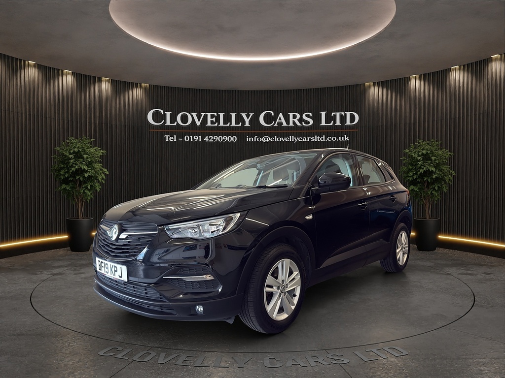 Vauxhall Grandland X 1.2 Turbo Gpf Se Suv Euro 6 Ss BF19KPJ Black #5