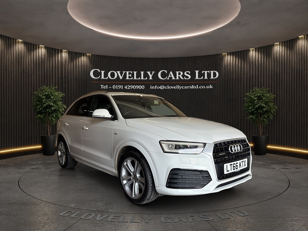 Audi Q3 2.0 Tdi S Line Plus Suv Quattro White
