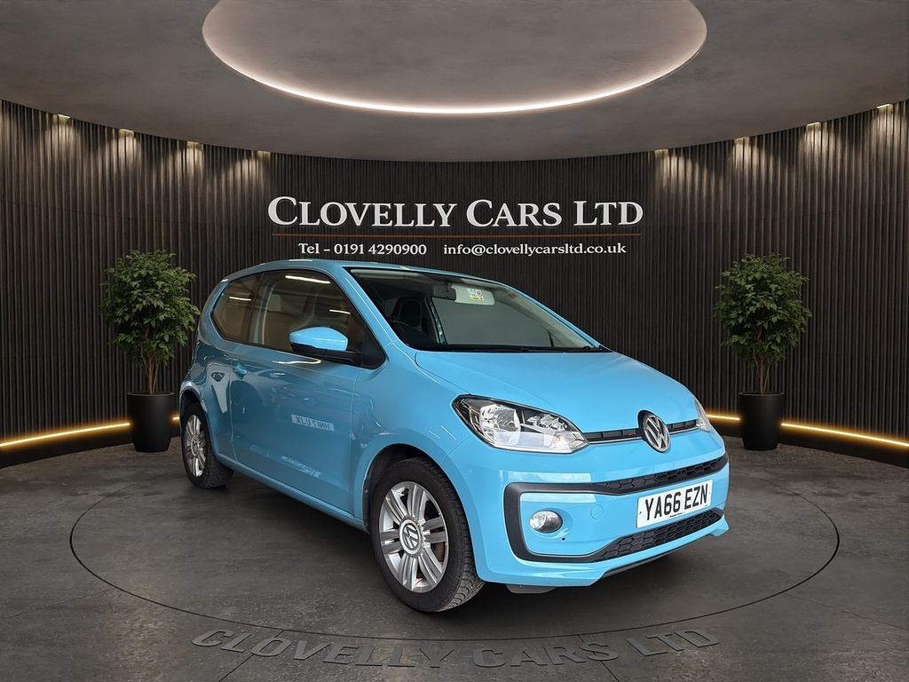 Volkswagen Up 1.0 High Up Hatchback Euro 6 7 Blue