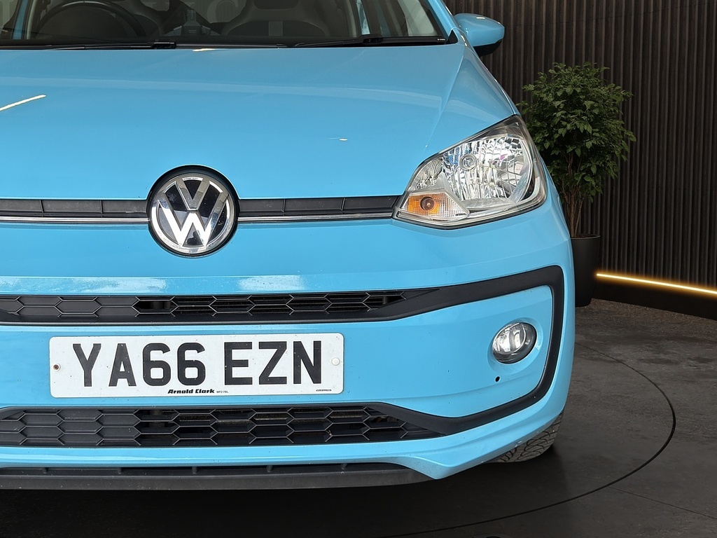 Volkswagen Up 1.0 High Up Hatchback Euro 6 7 YA66EZN Blue #6