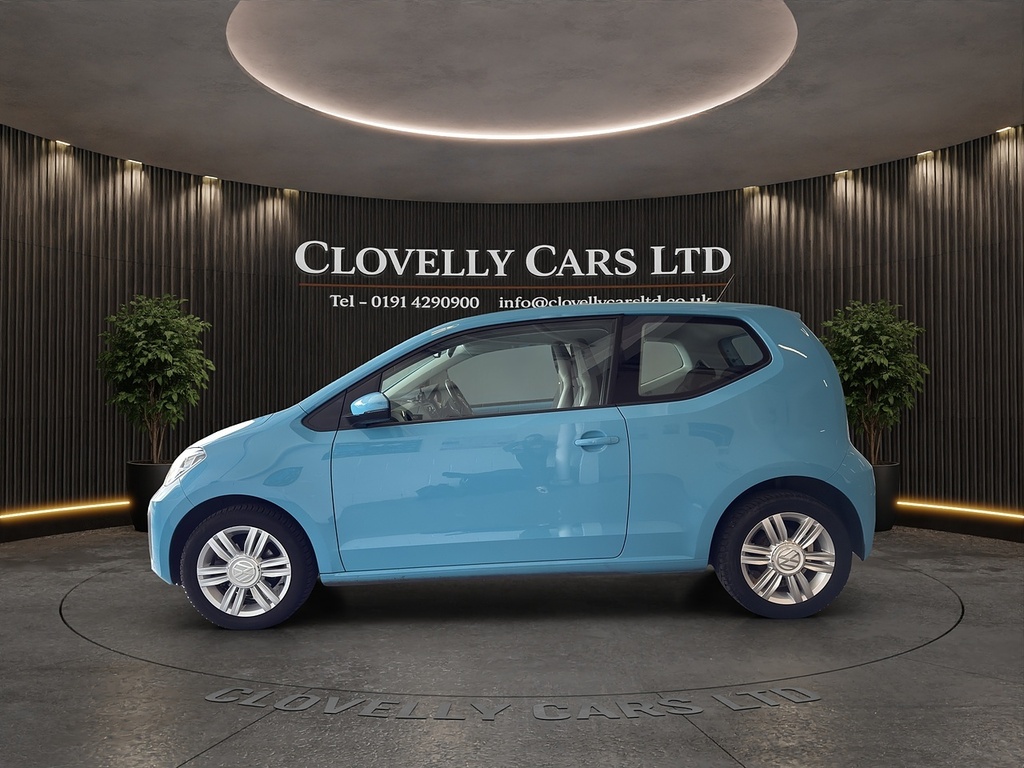 Volkswagen Up 1.0 High Up Hatchback Euro 6 7 YA66EZN Blue #3