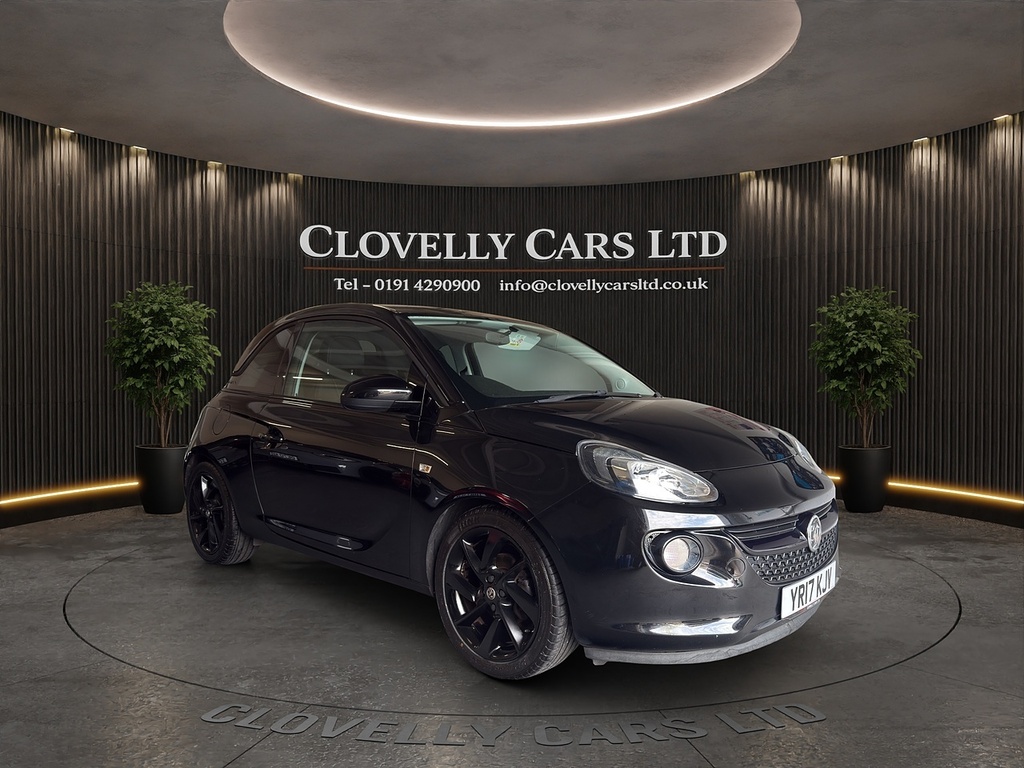 Vauxhall Adam 1.2I Ecoflex Energised Hatchback Black