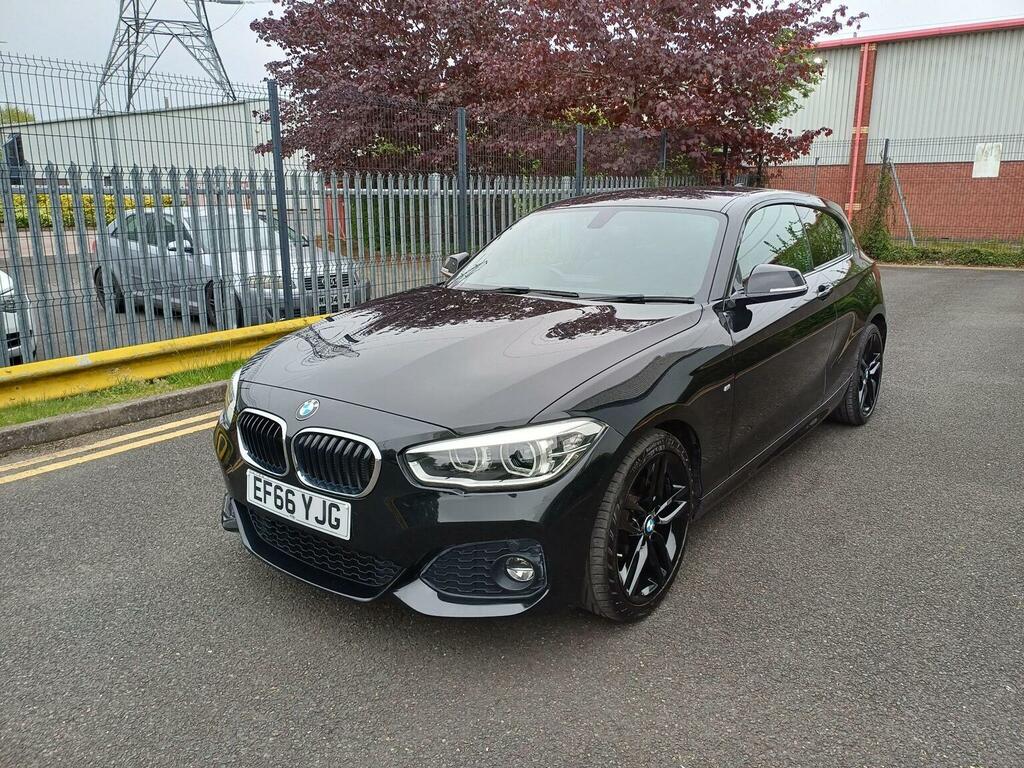 BMW 1 Series 1.5 116D M Sport Euro 6 Ss 201766 EF66YJG Black #2