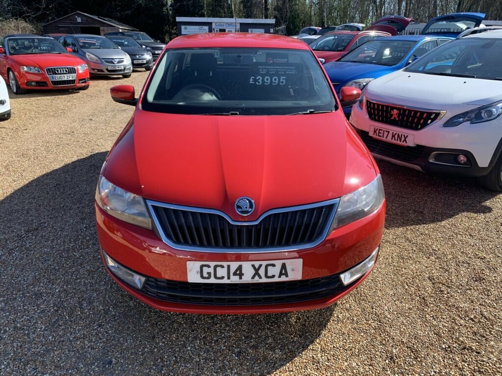 Skoda Rapid Diesel Red #4