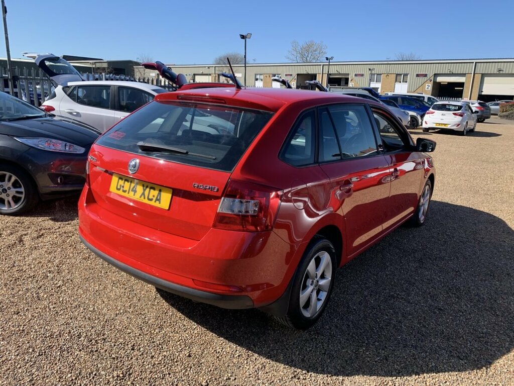 Skoda Rapid Diesel Red #5