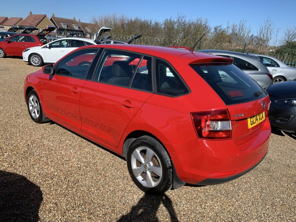 Skoda Rapid Diesel Red #6