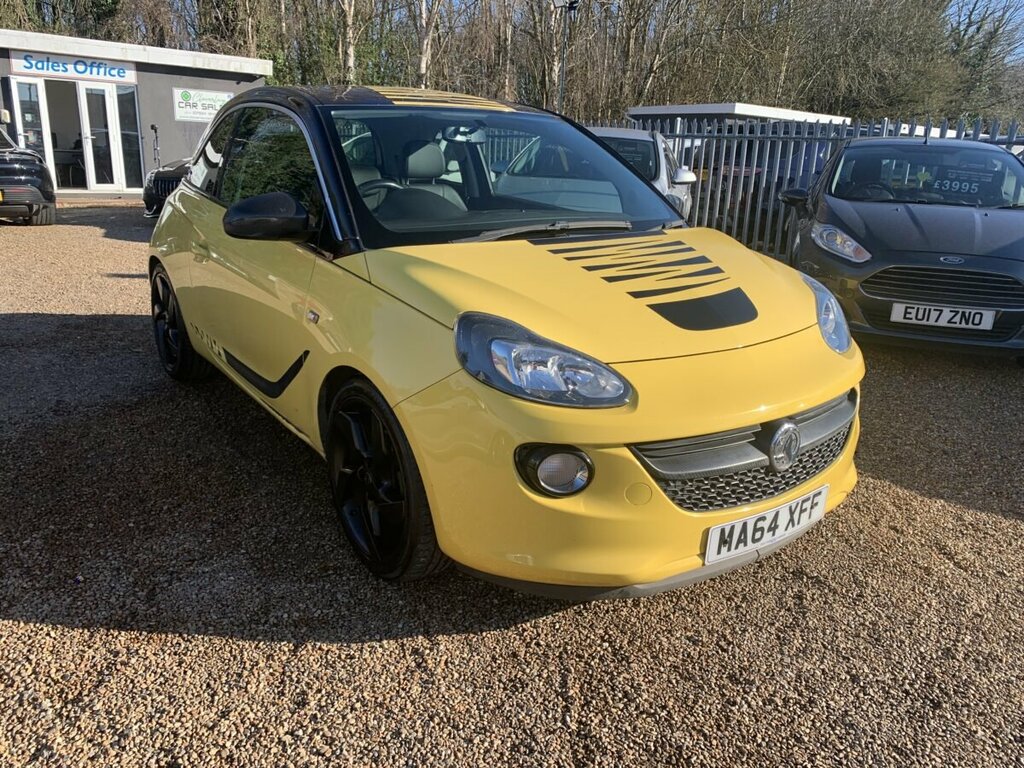 Vauxhall Adam Petrol MA64XFF Yellow #2