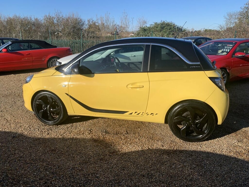 Vauxhall Adam Petrol MA64XFF Yellow #4