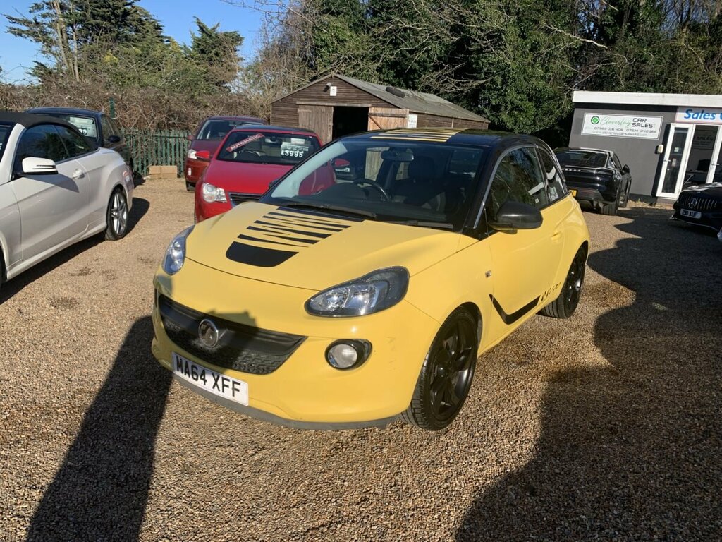 Vauxhall Adam Petrol MA64XFF Yellow #3