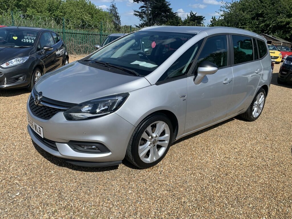 Vauxhall Zafira Petrol BX66WLB Silver #3