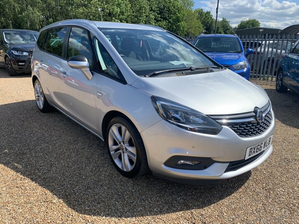 Vauxhall Zafira Petrol BX66WLB Silver #2