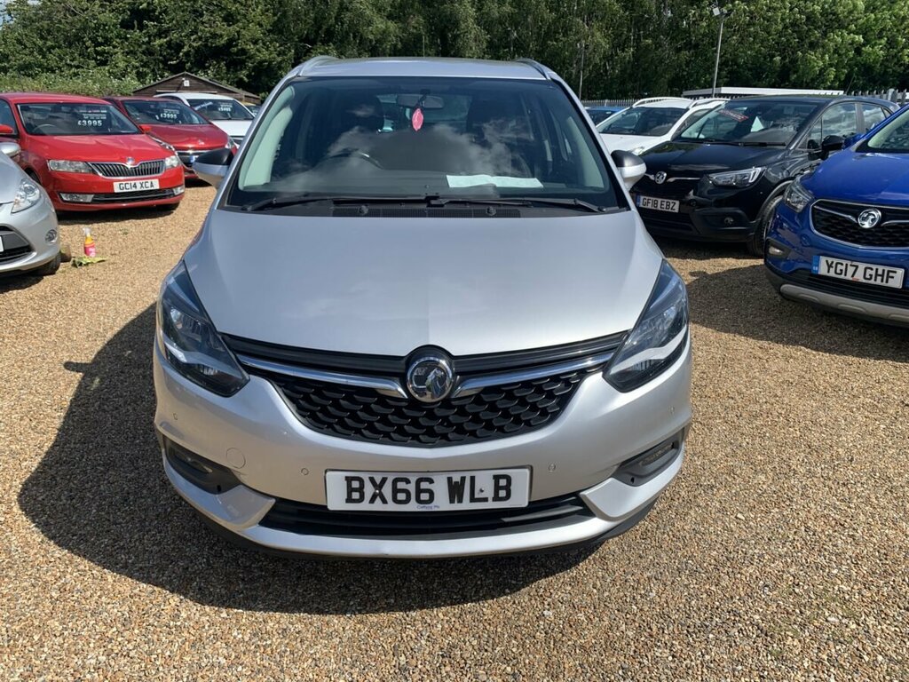 Vauxhall Zafira Petrol BX66WLB Silver #4