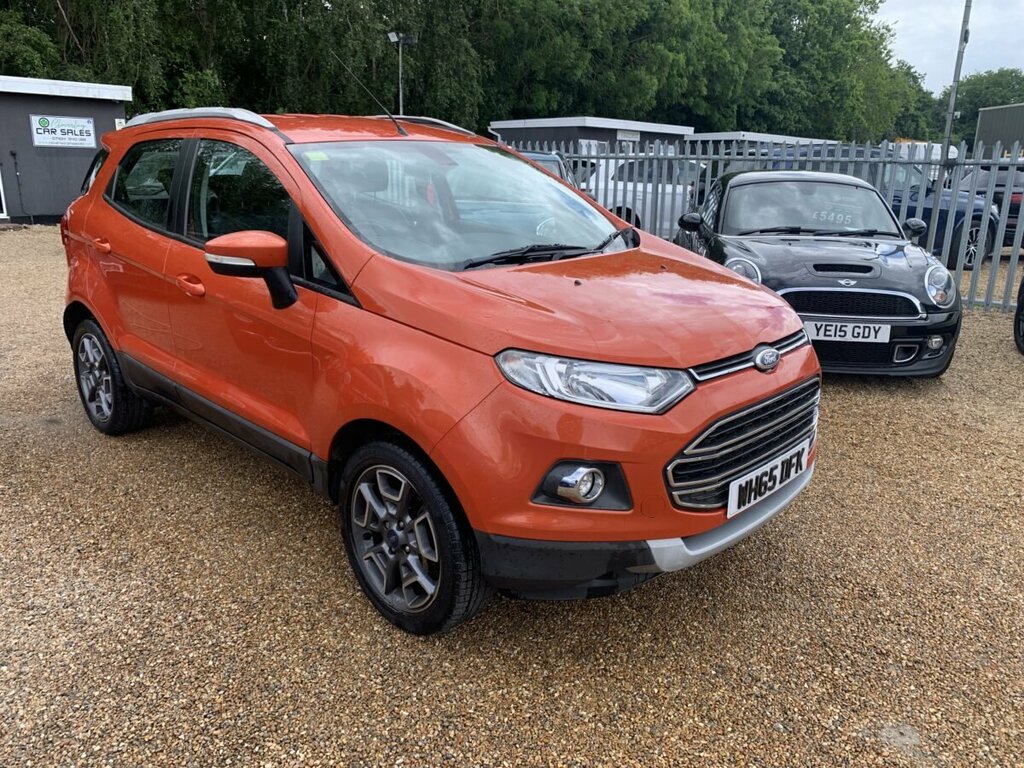 Ford Ecosport Petrol Orange