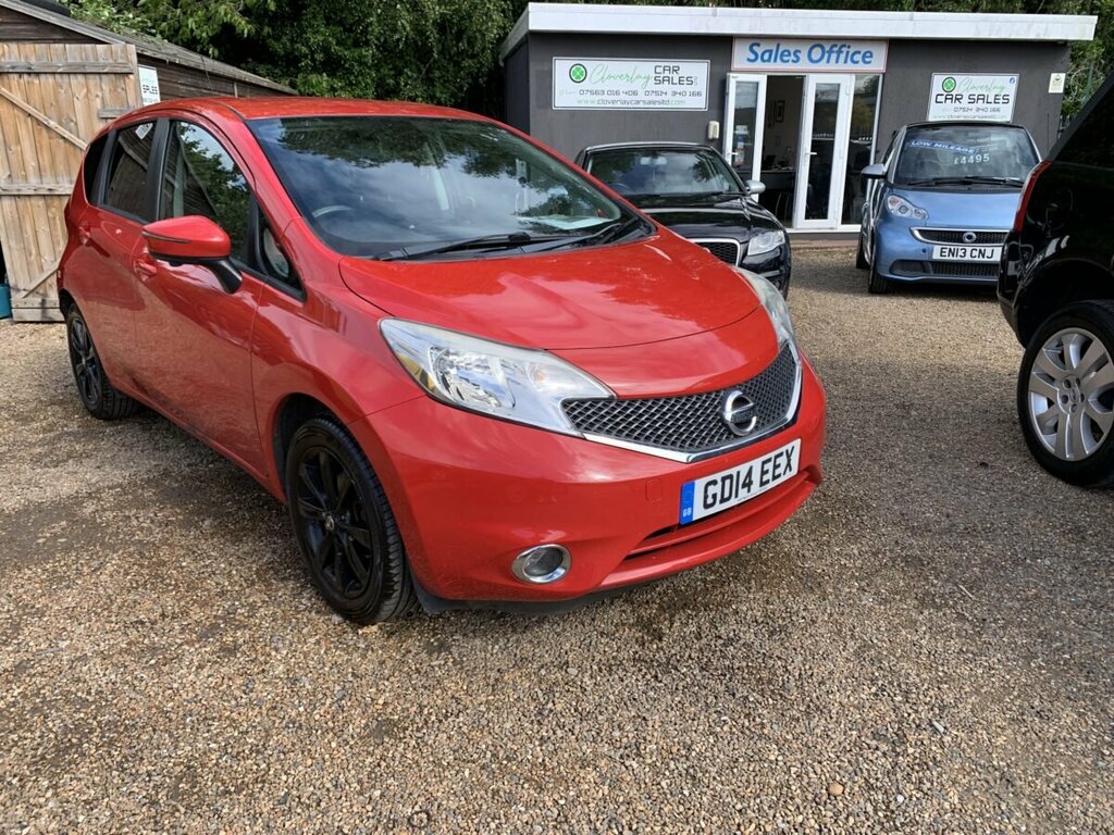 Nissan Note Petrol Red
