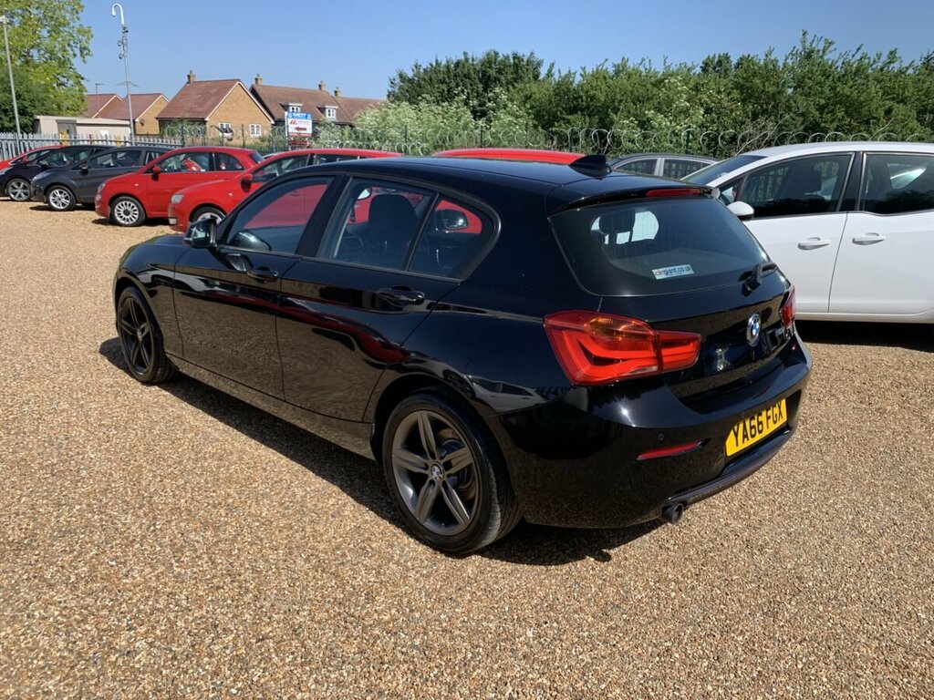 BMW 1 Series Diesel YA66FGX Black #5