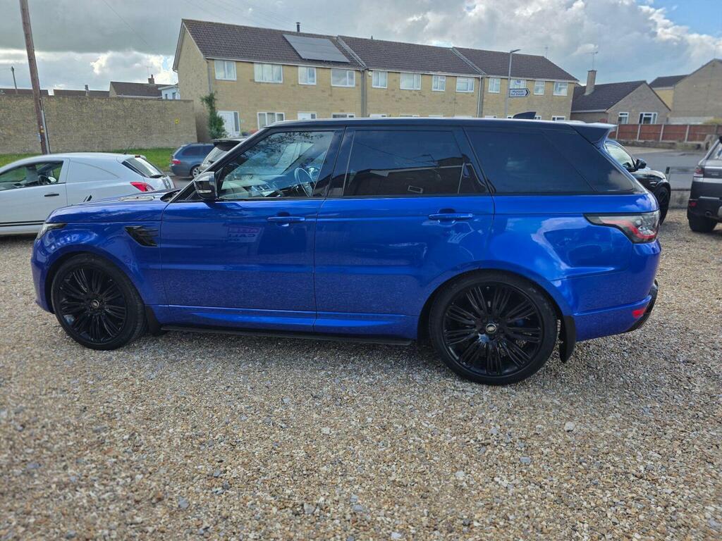 Land Rover Range Rover Sport Suv 3.0 Sd V6 Hse Dynamic 4Wd Euro 6 Ss YHZ7290 Blue #4