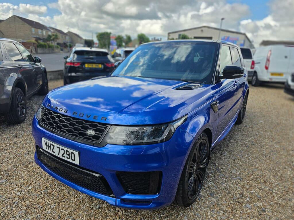 Land Rover Range Rover Sport Suv 3.0 Sd V6 Hse Dynamic 4Wd Euro 6 Ss YHZ7290 Blue #3
