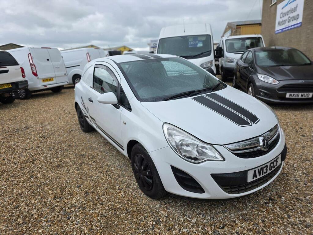 Vauxhall Corsa Car Derived Van 1.3 Cdti Ecoflex 16V Fwd L1 H1 S White