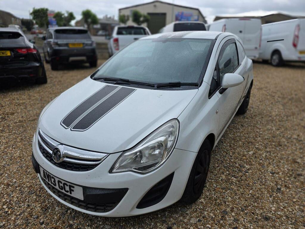 Vauxhall Corsa Car Derived Van 1.3 Cdti Ecoflex 16V Fwd L1 H1 S AV13GCF White #3