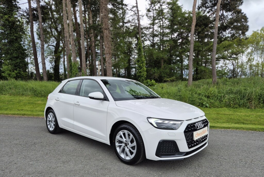 Audi A1 Hatchback 1.0 Tfsi 25 Sport 202424 YM24JBU White #2