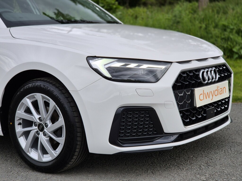 Audi A1 Hatchback 1.0 Tfsi 25 Sport 202424 YM24JBU White #4