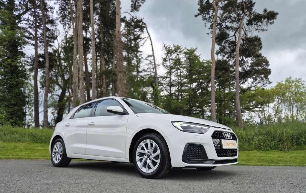 Audi A1 Hatchback 1.0 Tfsi 25 Sport 202424 YM24JBU White #3