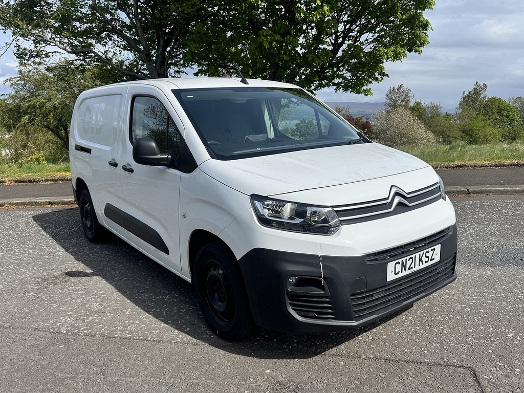 Citroen Berlingo Bluehdi 950 Enterprise XL U4316 Ulez CN21KSZ White #3