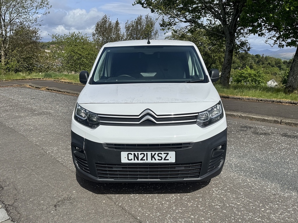Citroen Berlingo Bluehdi 950 Enterprise XL U4316 Ulez CN21KSZ White #2