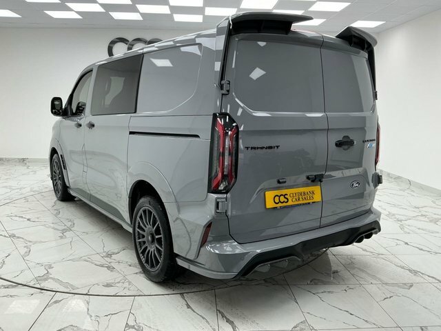 Ford Transit Custom 2.0 320 Ecoblue Ms-rt Crew Van Double Cab Dies SA26XTG Grey #5