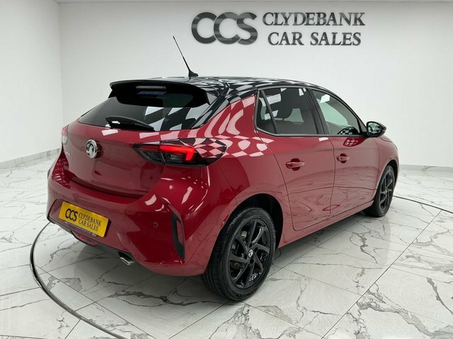 Vauxhall Corsa 1.2 Turbo Sri Premium Hatchback SM69ZDF Red #3