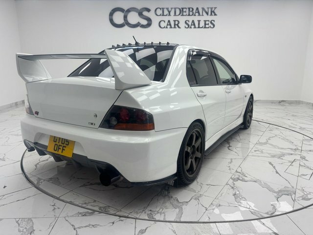 Mitsubishi Lancer Evo 9 Gt White #3