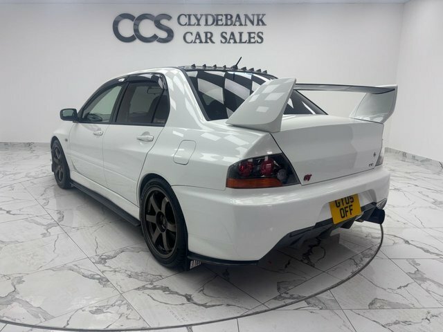 Mitsubishi Lancer Evo 9 Gt White #5