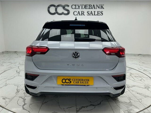 Volkswagen T-Roc 1.5 Tsi Gpf Evo R-line Suv Euro ST20YHE White #4