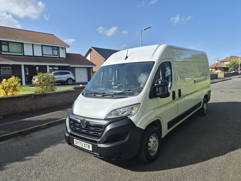 Vauxhall Movano L3h2 F3500 Prime 2.2 DY73XTR White #5