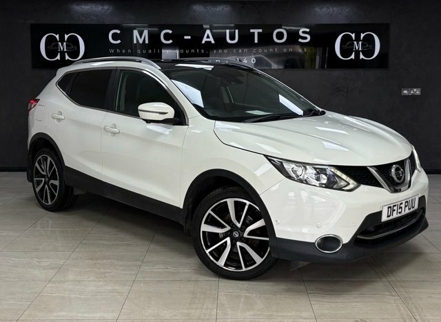 Nissan Qashqai 2015 1.5 Dci Tekna Suv 2Wd Euro White