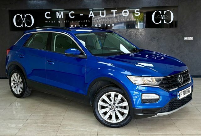 Volkswagen T-Roc 2021 1.0 Tsi Se Suv Euro 6 Ss Blue