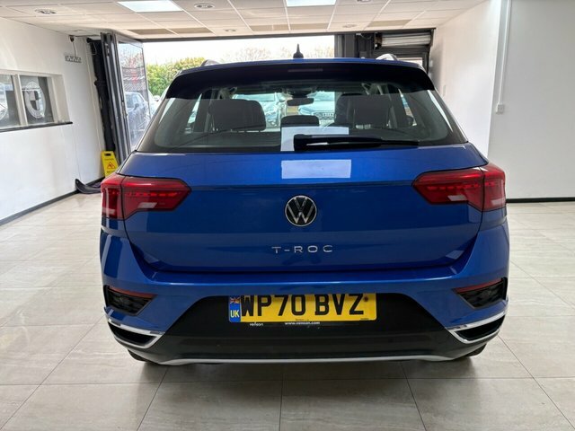Volkswagen T-Roc 2021 1.0 Tsi Se Suv Euro 6 Ss WP70BVZ Blue #4